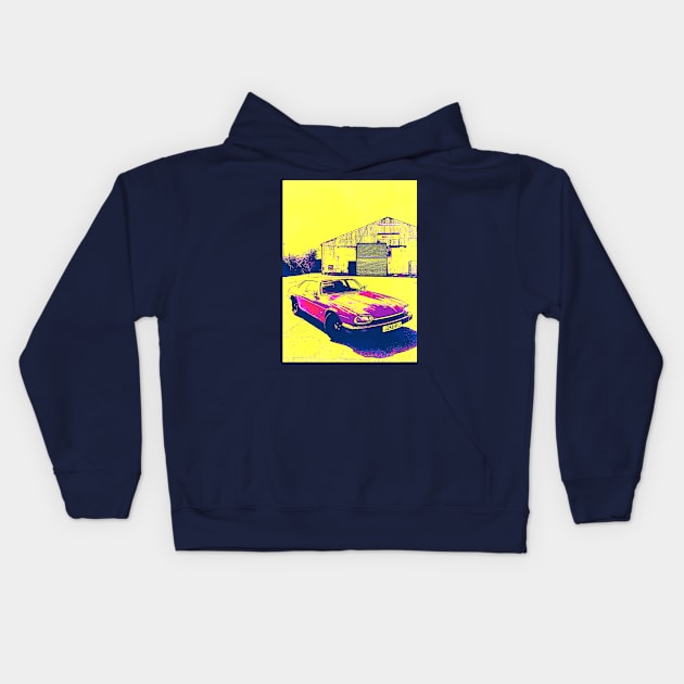 Retro XJS Kids Hoodie by LUDENclassics